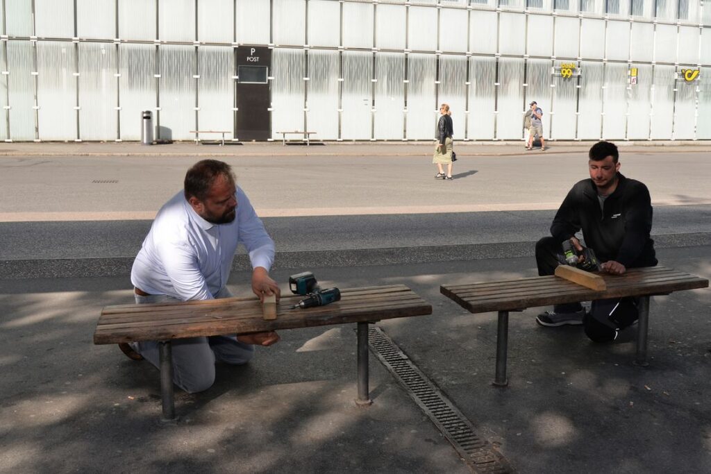 Ärmel hoch und weg mit defensiver Architektur – So sorgt ein Bürgermeister für mehr Miteinander